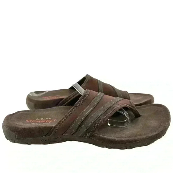 Merrell Bracken sandals size 7 38 brown toe ring walking outdoors gorpcore - Picture 3 of 12